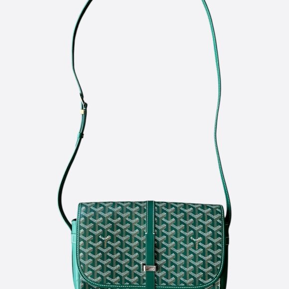 Goyard Other - Goyard Green Belvedere MM Messenger Bag